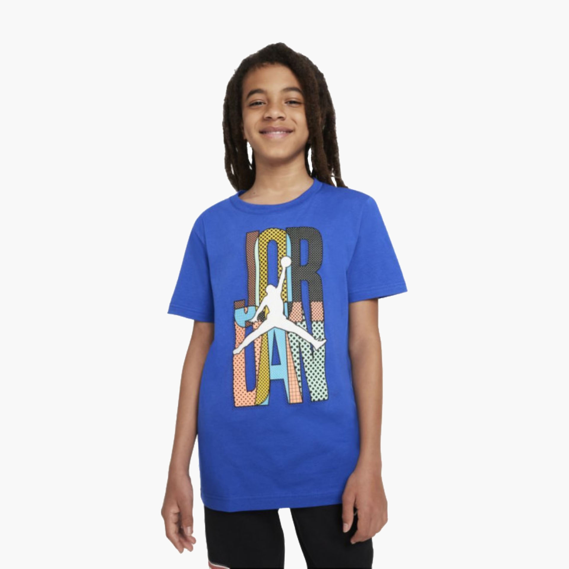 T-shirt Jordan Mismatch Stack Criança