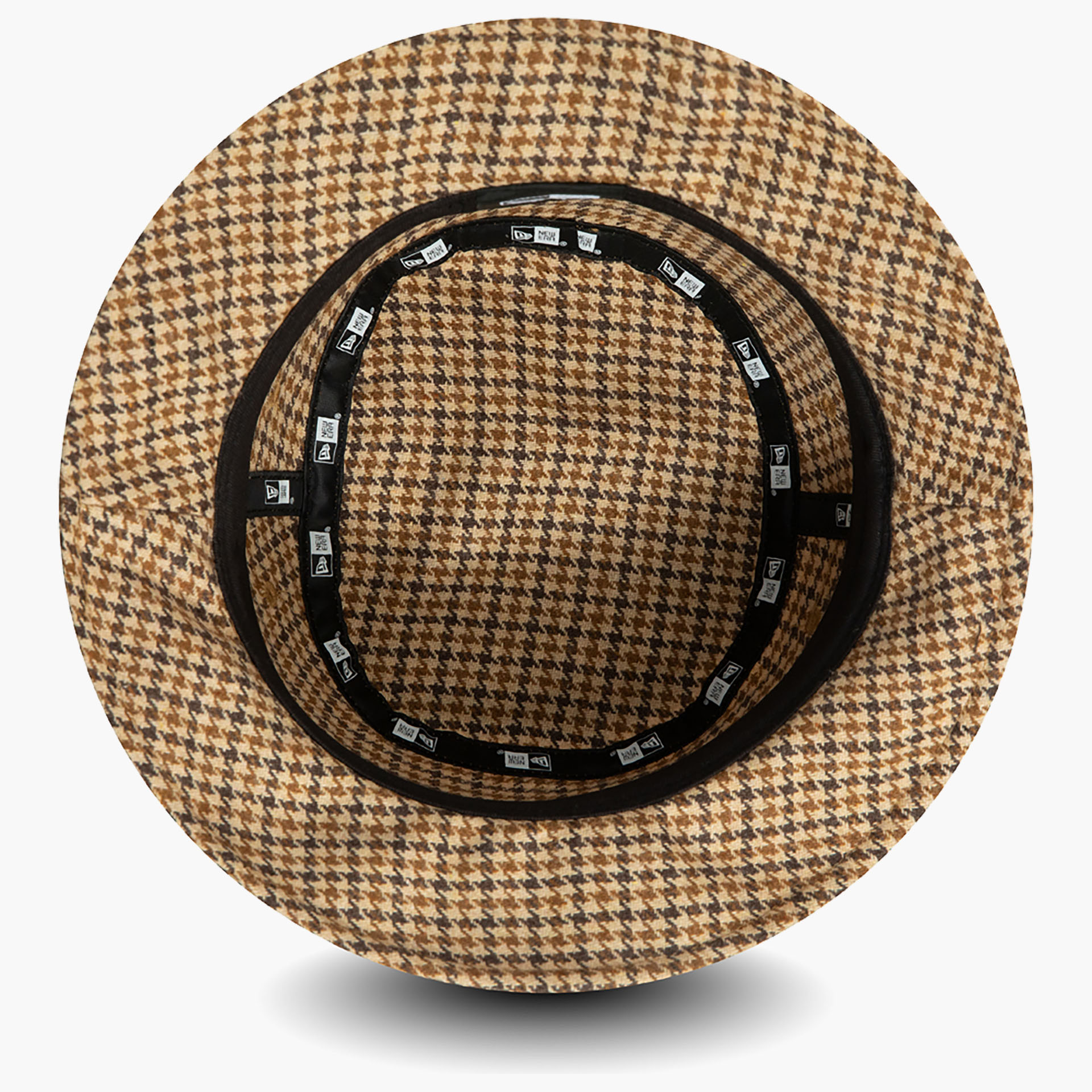 Bucket New Era Bege Check