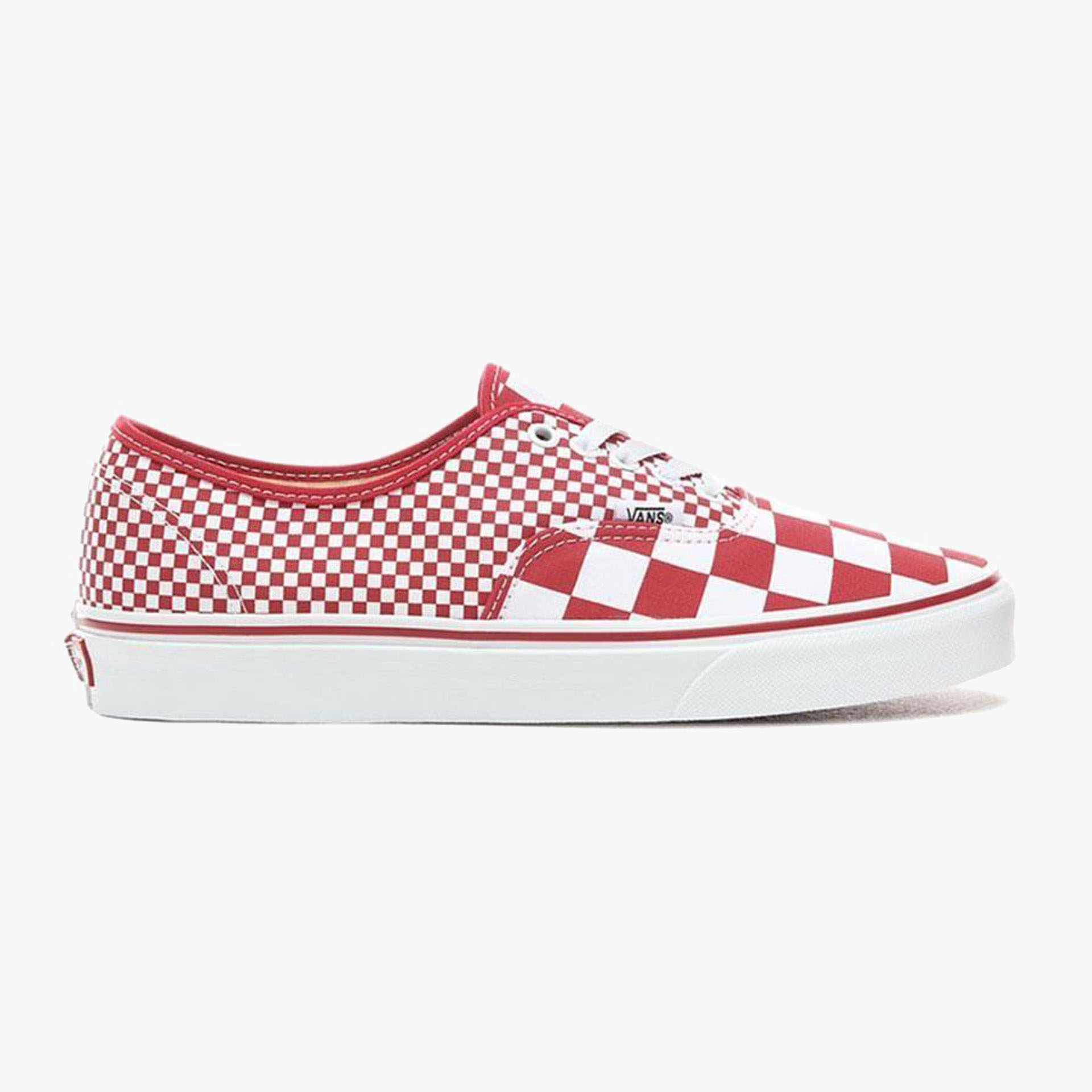 Vans Authentic Mix Checker Red
