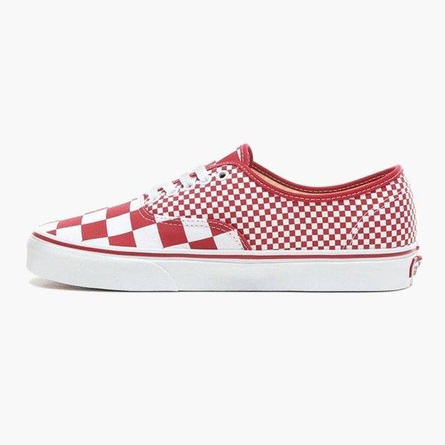 Vans Authentic Mix Checker Red