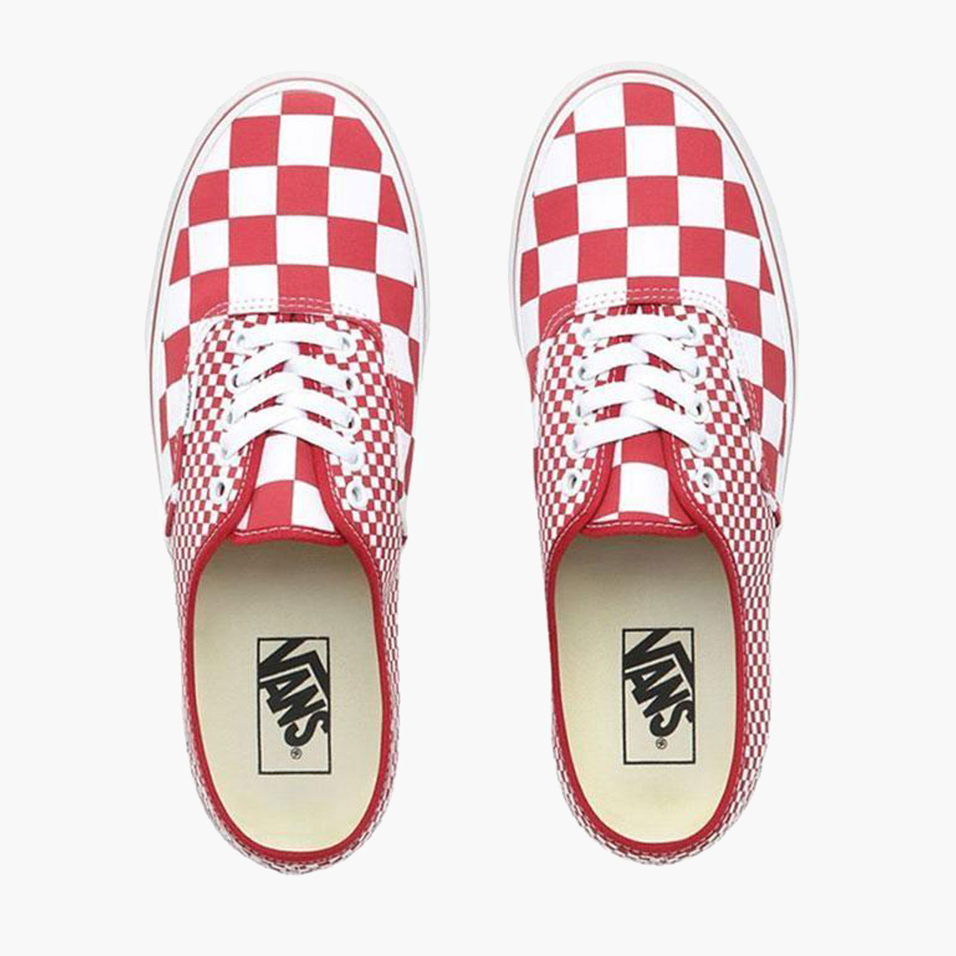 Vans Authentic Mix Checker Red