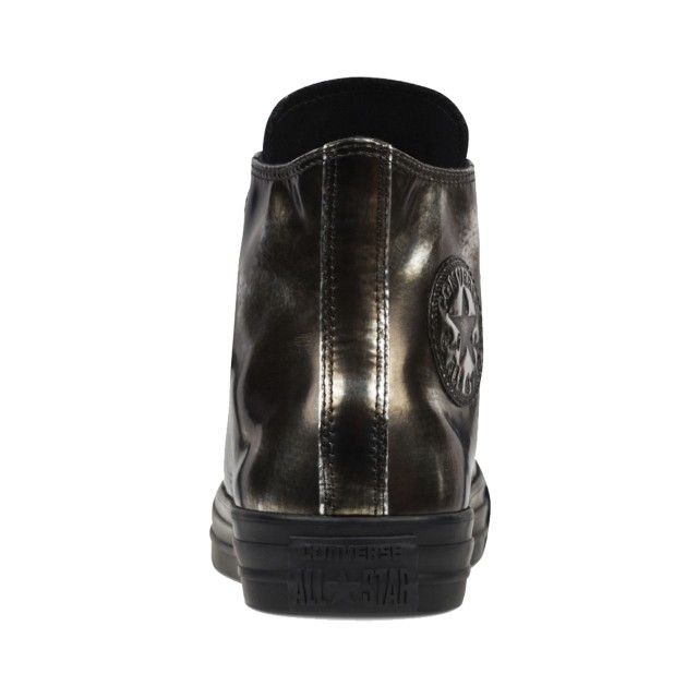 Converse All Star Hi Brush Off Leather Black Met