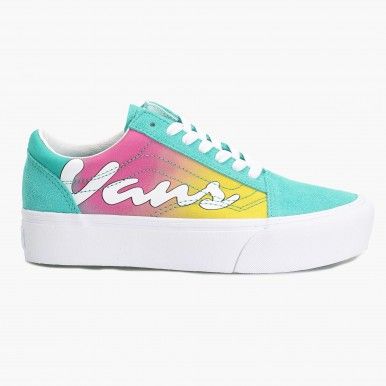 Vans Old Skool Plataforma Spring Fade