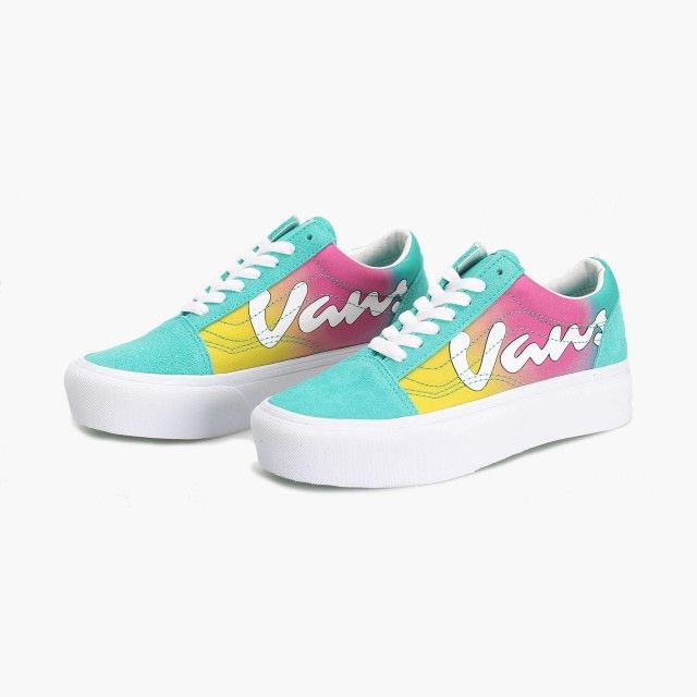 Vans Old Skool Plataforma Spring Fade