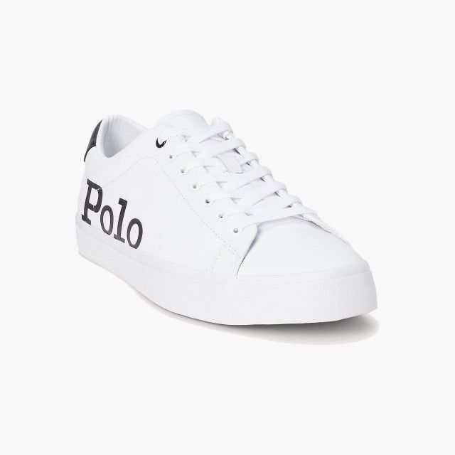 Polo Ralph Lauren Longwood Logo Leather Trainer