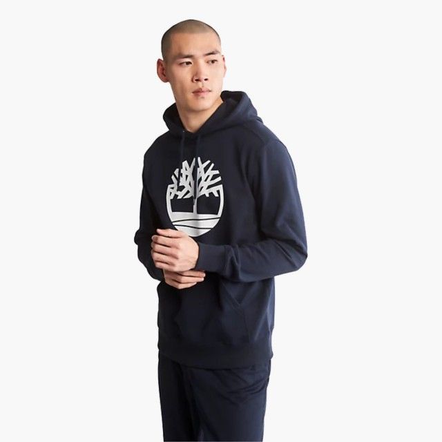 Sweat Timberland com Capuz e Log�tipo Core Tree
