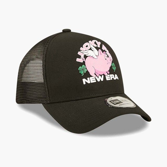 Boné New Era Trucker Lucky Pig