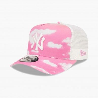 Bon New Era Trucker New York Yankees Cloud All Over Print