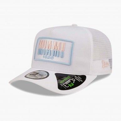 Bon New Era Trucker USA State White Repreve