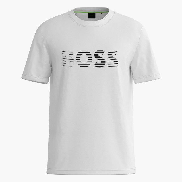 T-shirt Boss Algodão com Logótipo