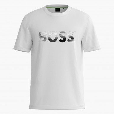T-shirt Boss Algodo com Logtipo