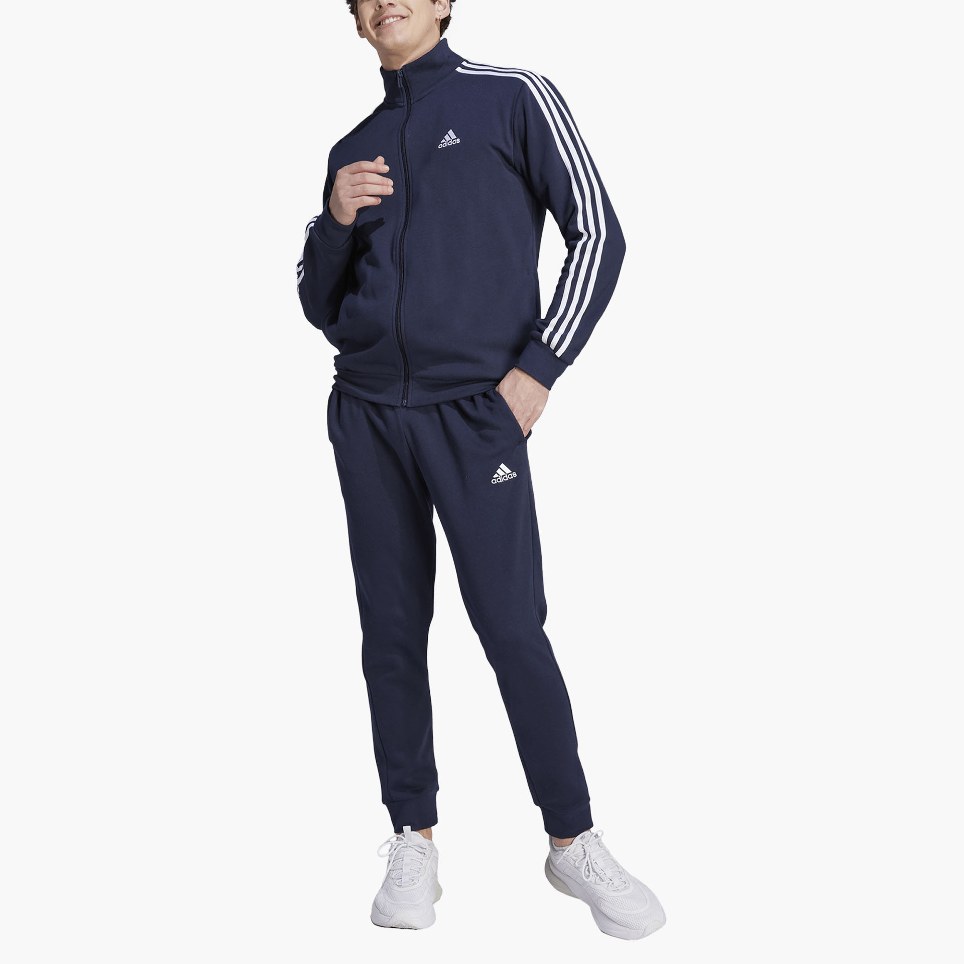 Fato de Treino Adidas Fleece 3-Strippes