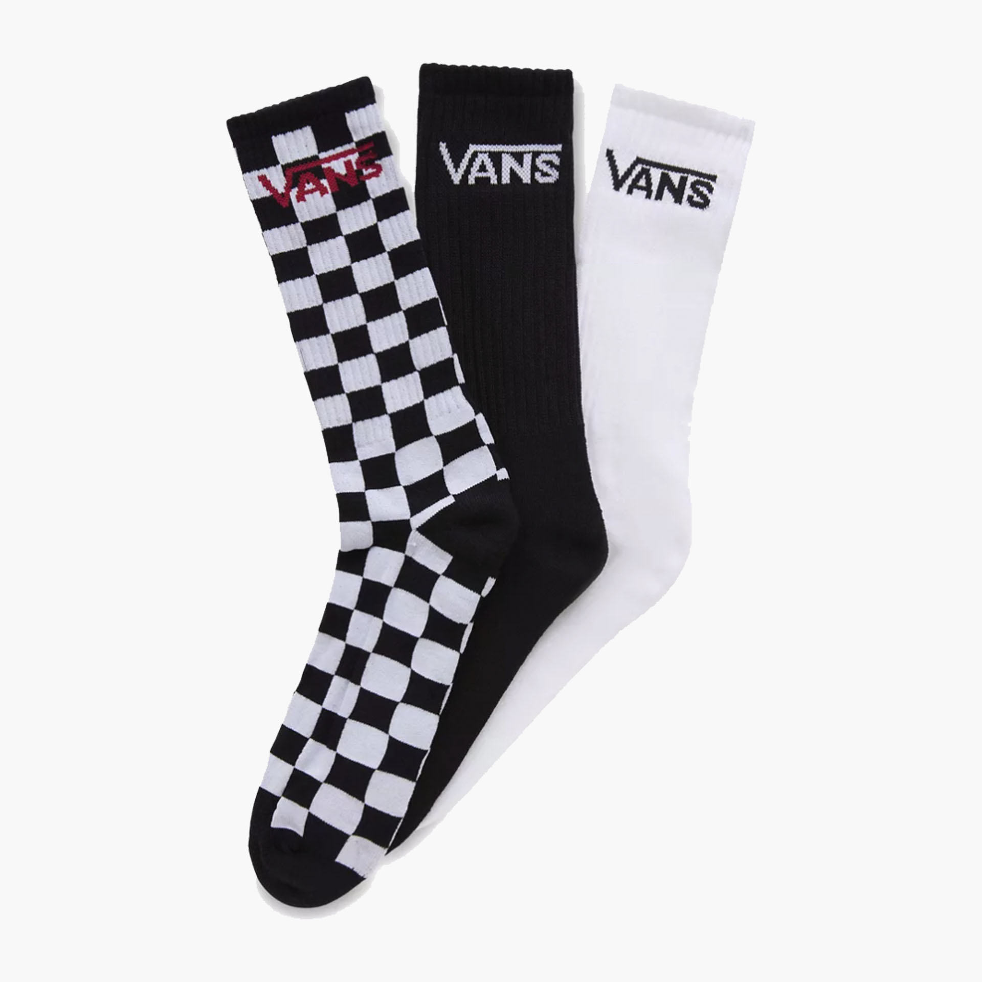 Meias Vans Classic Crew (3 pares)