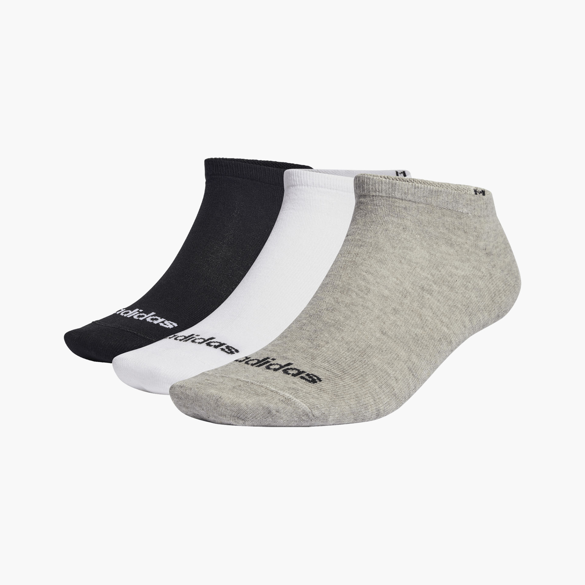 Meias Adidas T Lin Low (3 Pares)