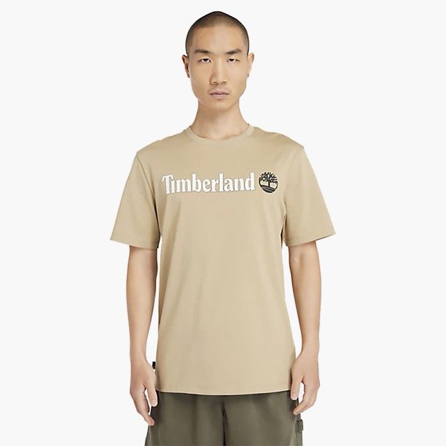 T-shirt Timberland KENNEBEC RIVER Linear Logo Short Sleeve