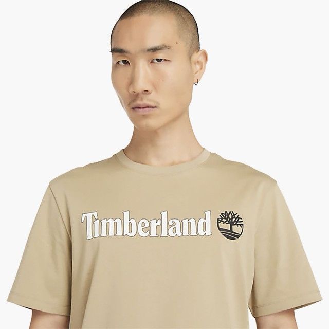 T-shirt Timberland KENNEBEC RIVER Linear Logo Short Sleeve