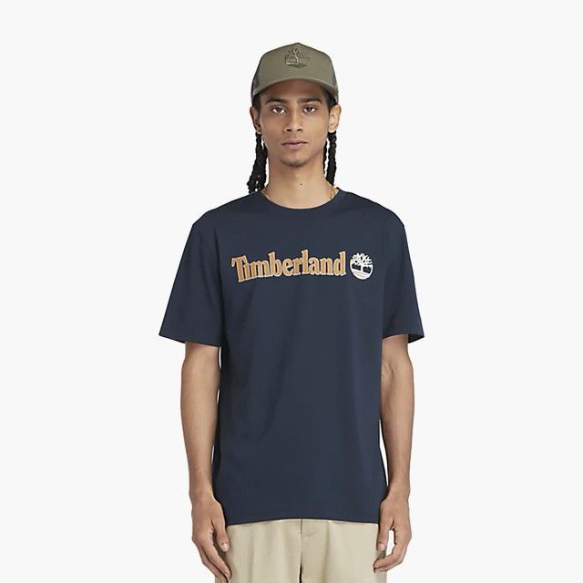 T-shirt Timberland KENNEBEC RIVER Linear Logo Short Sleeve