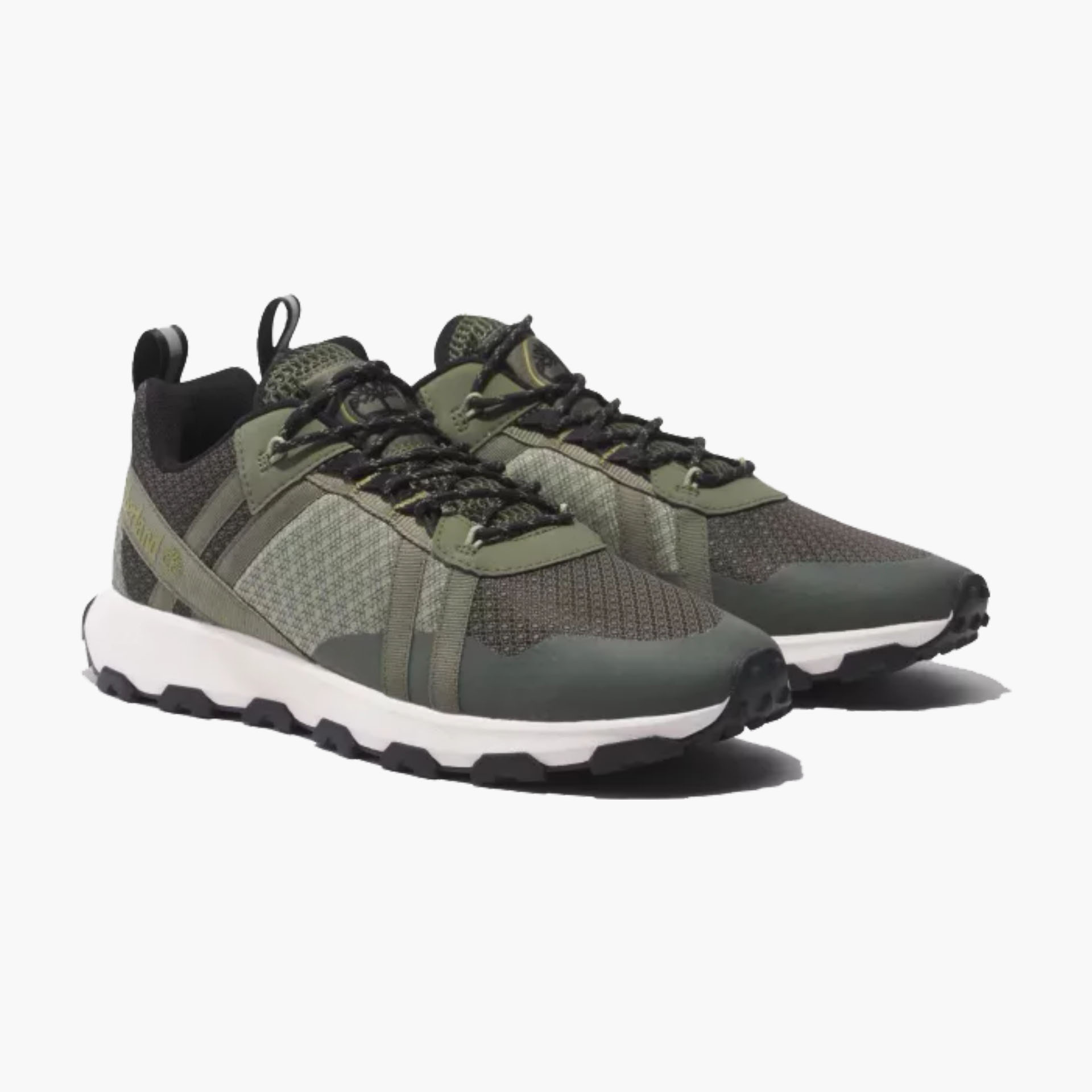 Timberland Winsor Trail LOW LACE UP SNEAKER DARK GREEN MESH