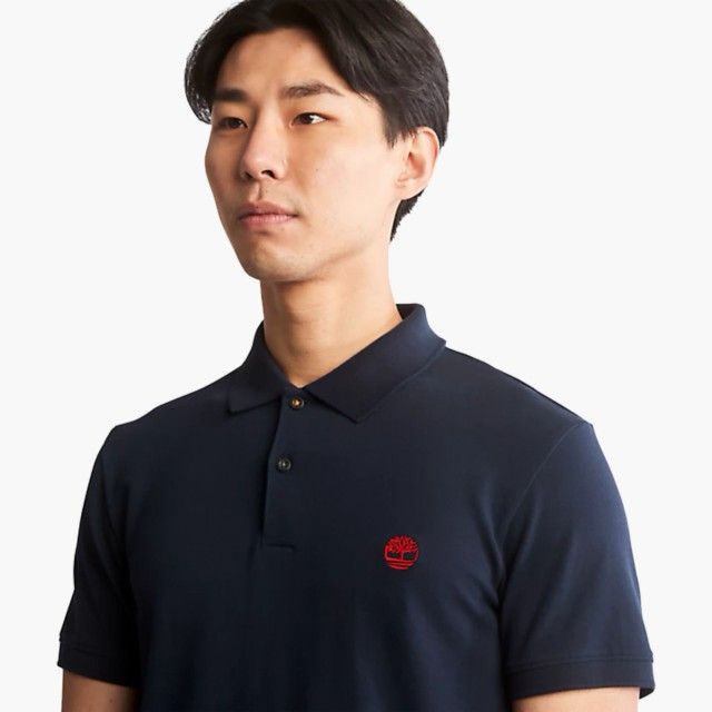 Polo Timberland MERRYMEETING RIVER Short Sleeve Stretch