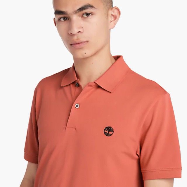 Polo Timberland MERRYMEETING RIVER Short Sleeve Stretch