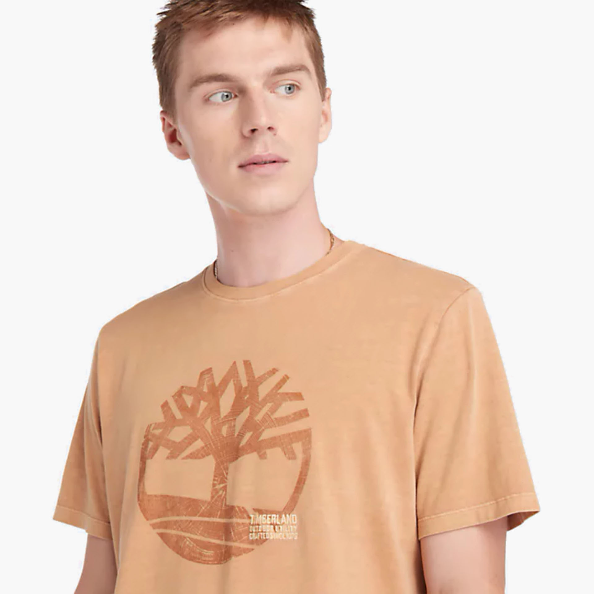 T-shirt Timberland MERRYMACK RIVER Garment Dye Logo Graphic