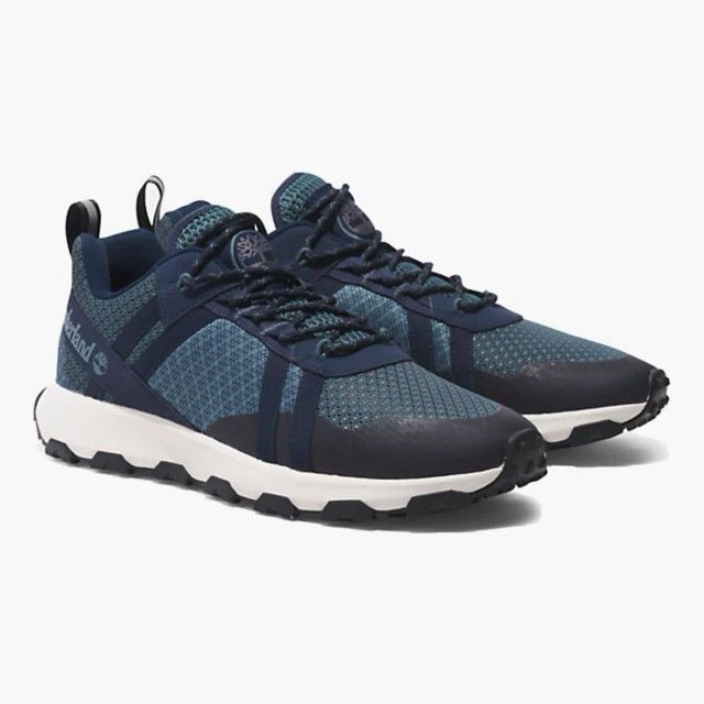 Timberland Winsor Trail LOW LACE UP SNEAKER DARK BLUE MESH