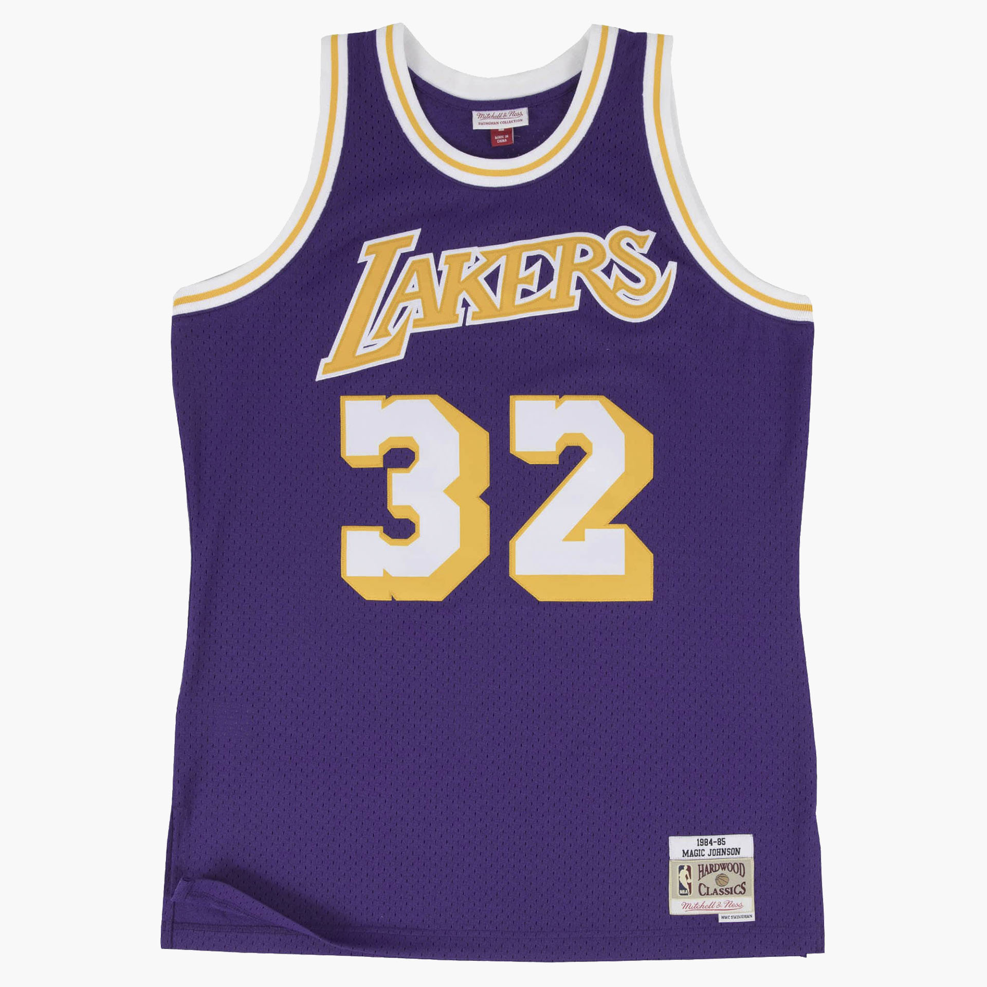 Camisola Mitchell & Ness Los Angeles Lakers 1984-85 Magic Johnson