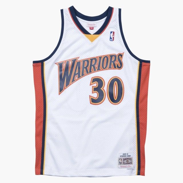 Camisola NBA Mitchell & Ness Golden State Warriors Home 2009-10 Stephen Curry