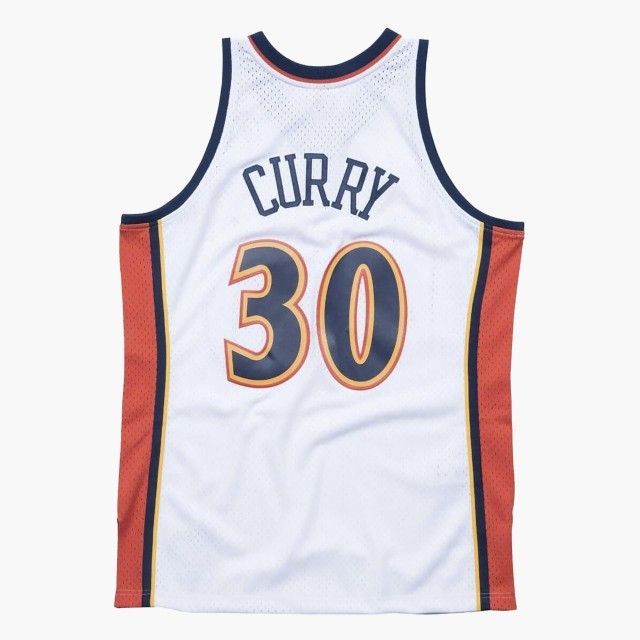 Camisola NBA Mitchell & Ness Golden State Warriors Home 2009-10 Stephen Curry