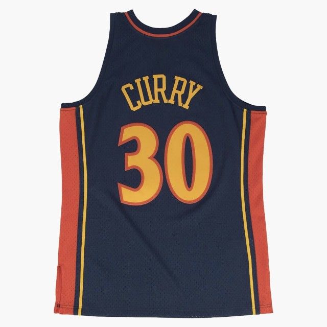 Camisola Mitchell & Ness Golden State Warriors Road 2009-10 Stephen Curryn