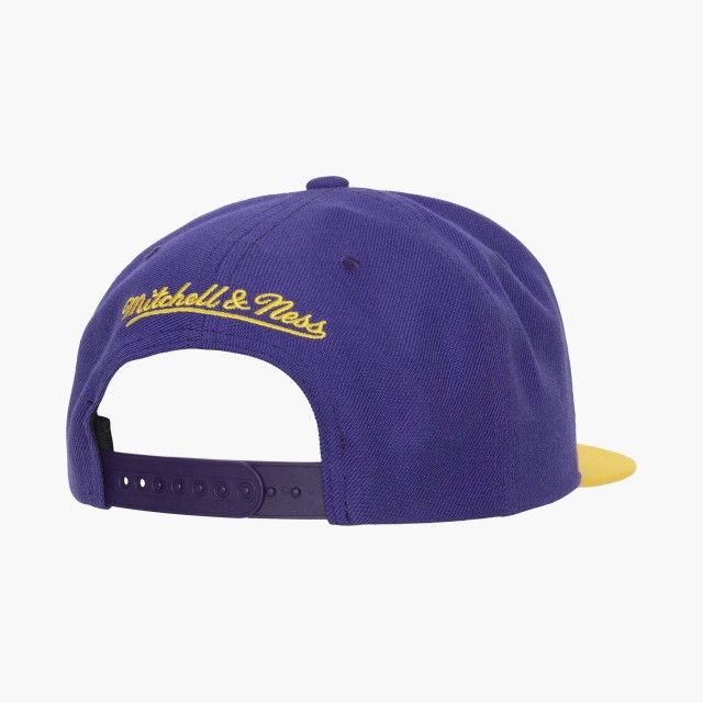 Bon Mitchell & Ness Team 2 Tone 2.0 Snapback Los Angeles Lakers