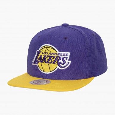 Bon Mitchell & Ness Team 2 Tone 2.0 Snapback Los Angeles Lakers