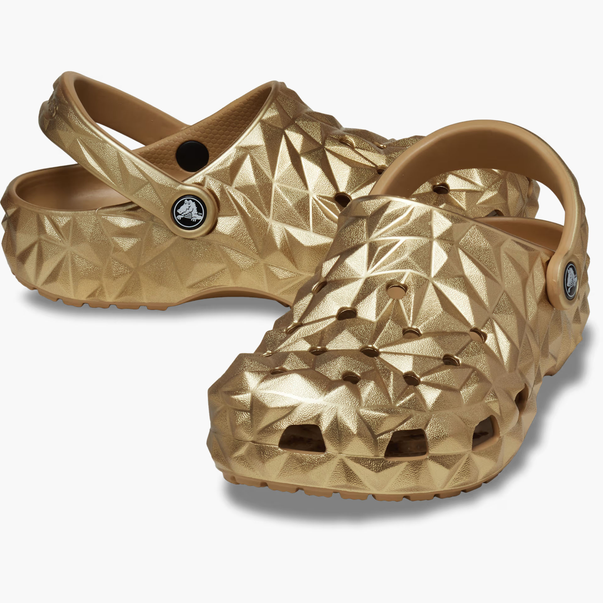 Crocs Classic Metallic Geometric Clog