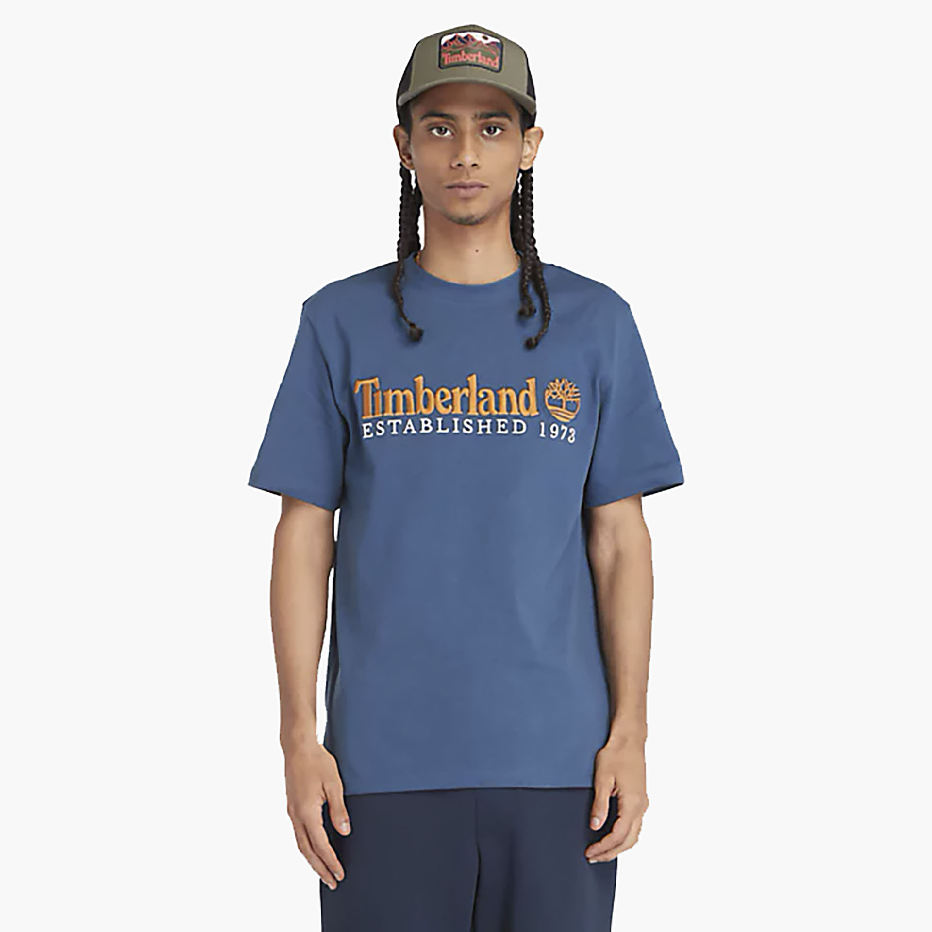 T-shirt Timberland ESTABLISHED 1973 Embroidery Logo