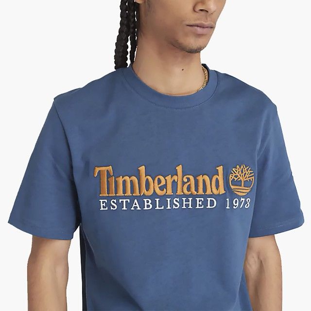 T-shirt Timberland ESTABLISHED 1973 Embroidery Logo