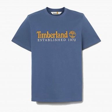 T-shirt Timberland ESTABLISHED 1973 Embroidery Logo
