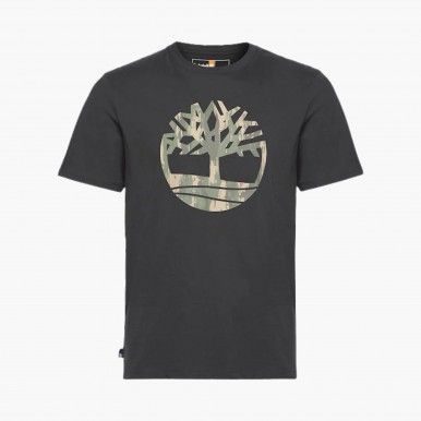 T-shirt Timberland KENNEBEC RIVER Camo Tree Logo Short Sleeve