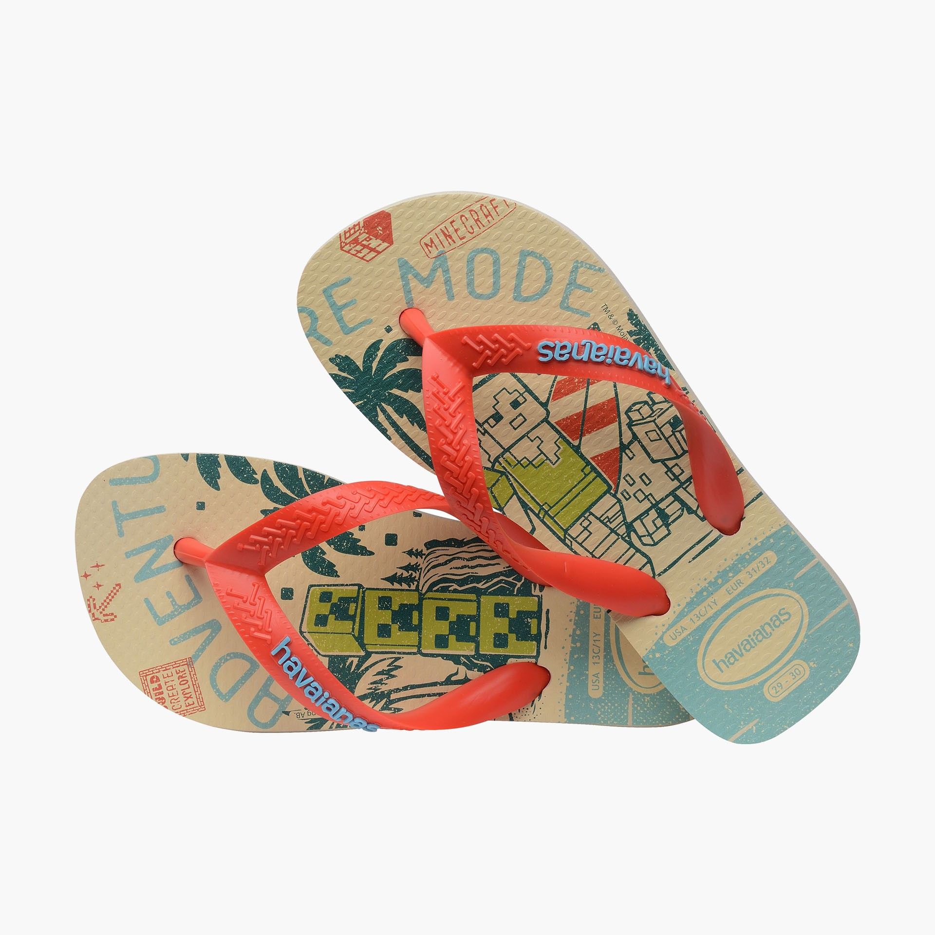 Havaianas Kids Minecraft