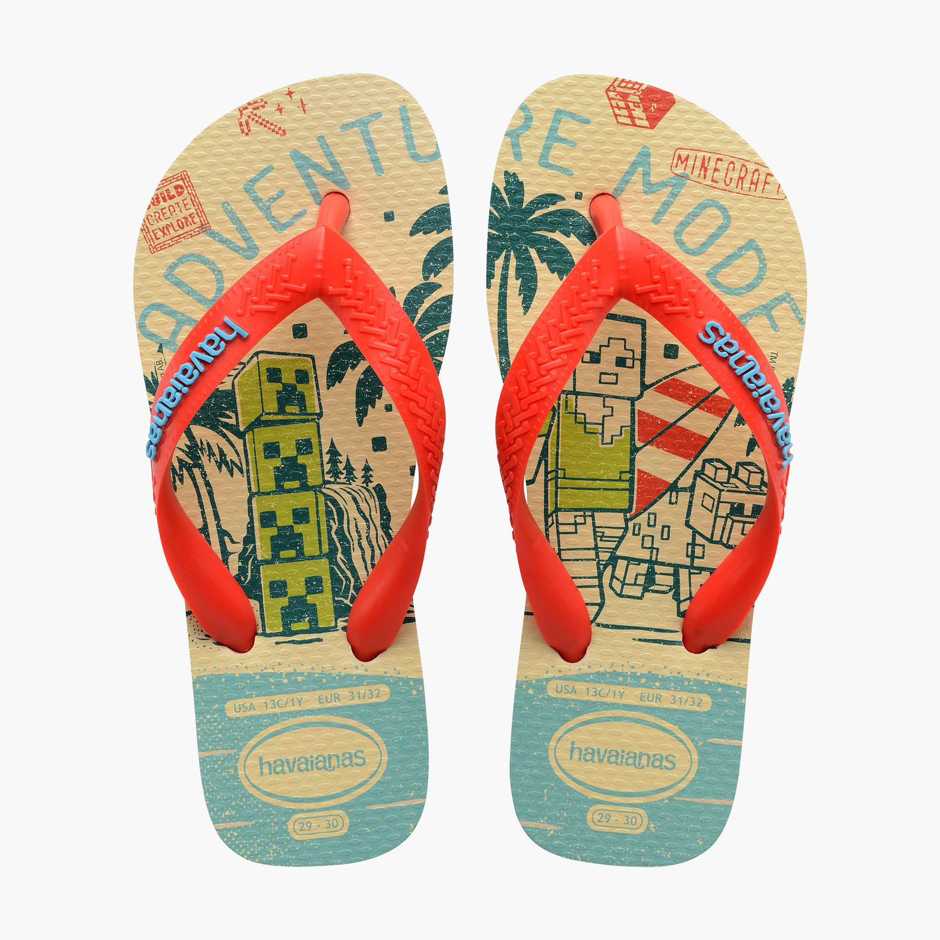 Havaianas Kids Minecraft