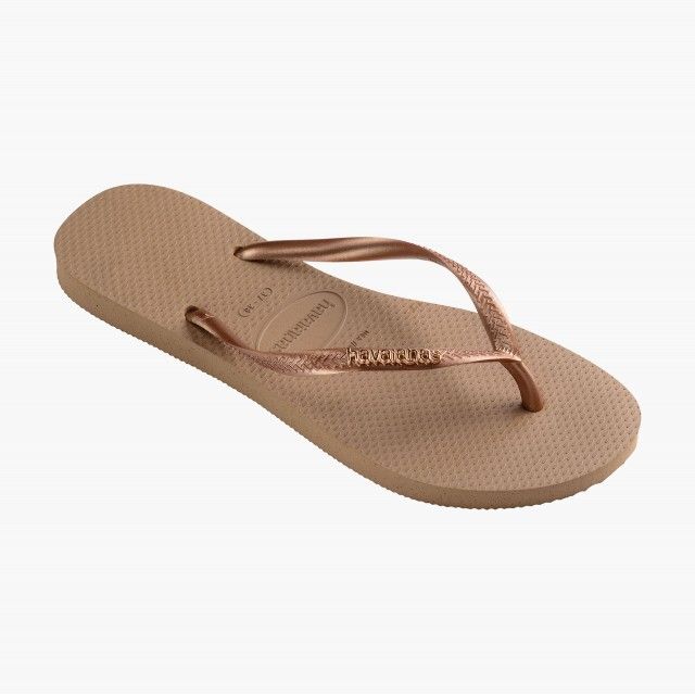 Havaiana Slim Logo Metalic