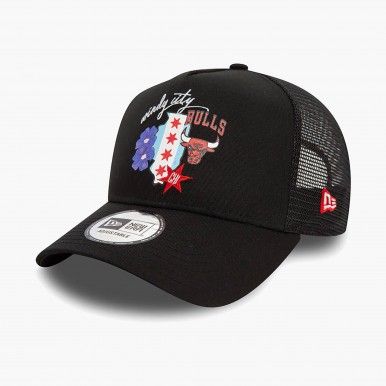 Bon New Era Trucker Chicago Bulls NBA Team Logo