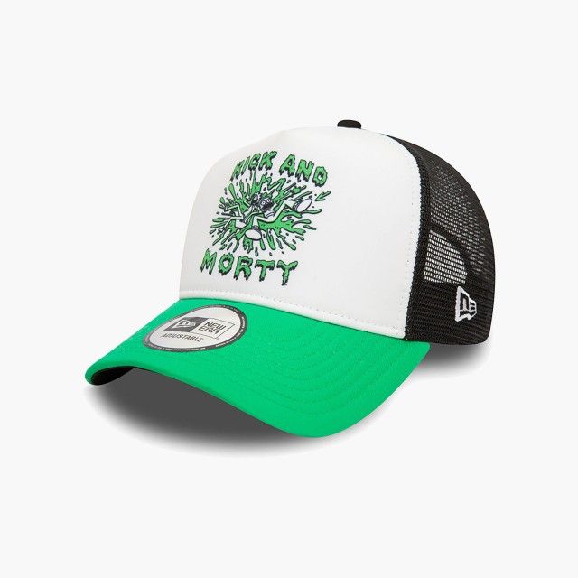 Bon New Era Trucker Rick and Morty Teleport Slime