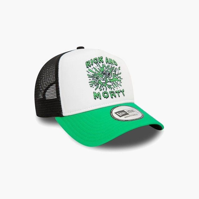 Bon New Era Trucker Rick and Morty Teleport Slime