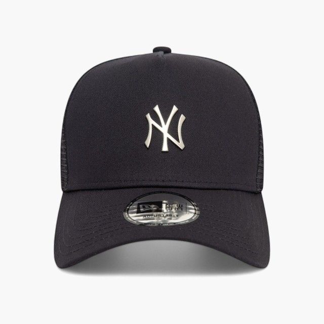 Bon New Era Trucker New York Yankees Metallic