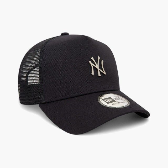 Bon New Era Trucker New York Yankees Metallic