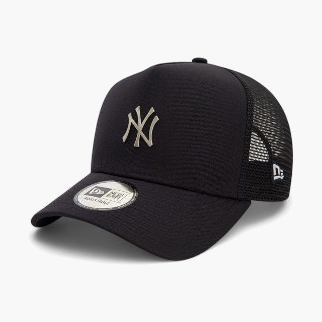 Bon New Era Trucker New York Yankees Metallic