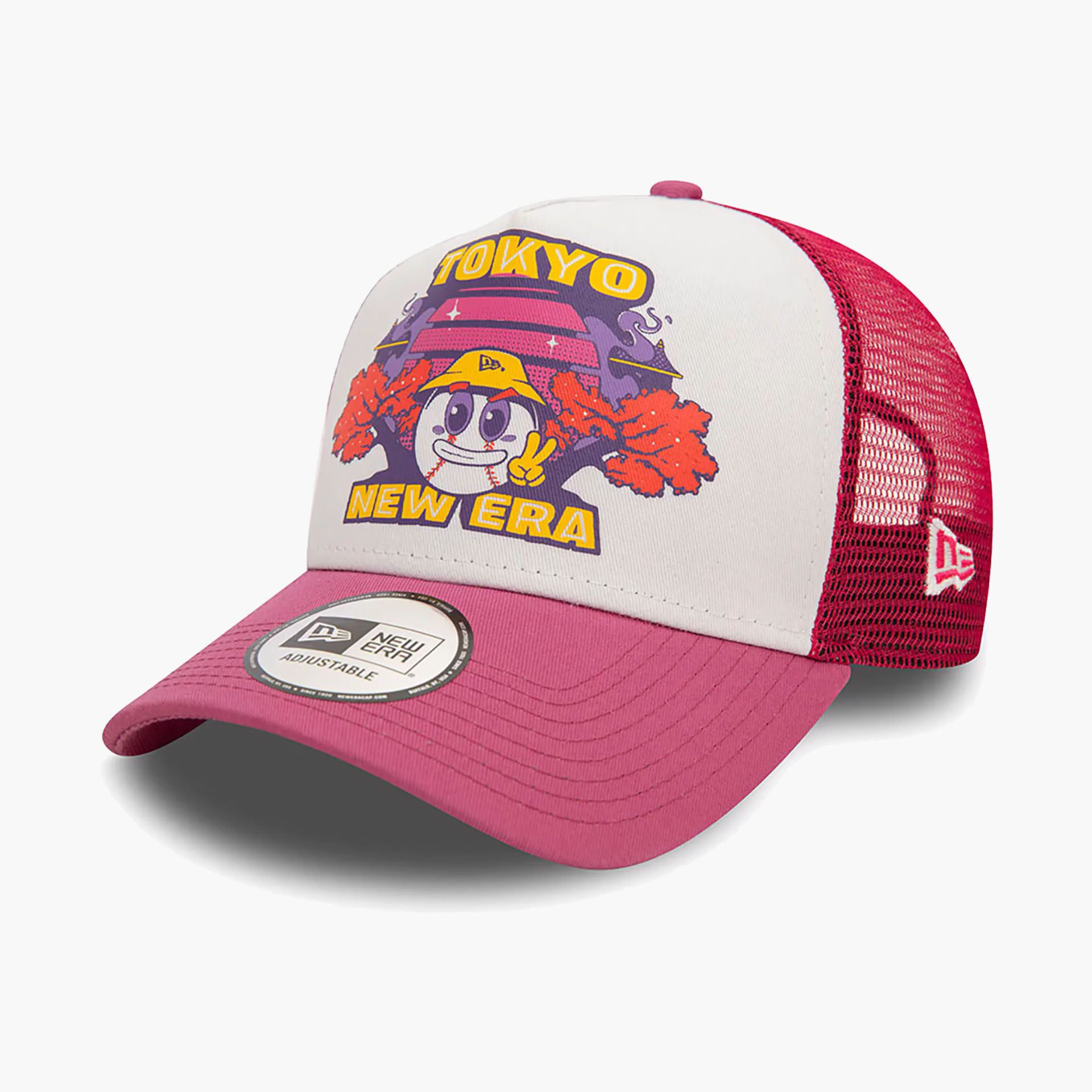 Boné New Era 9FORTY Tokyo Graphic Trucker