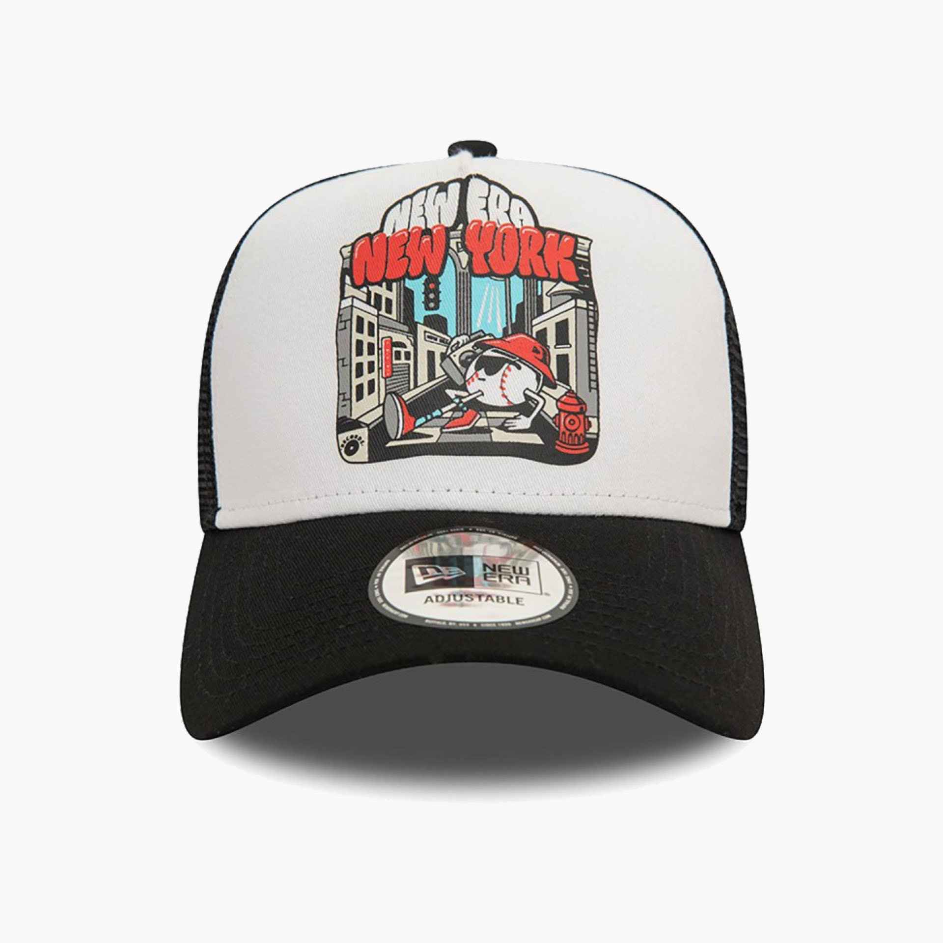Boné New Era 9FORTY New York Graphic Trucker