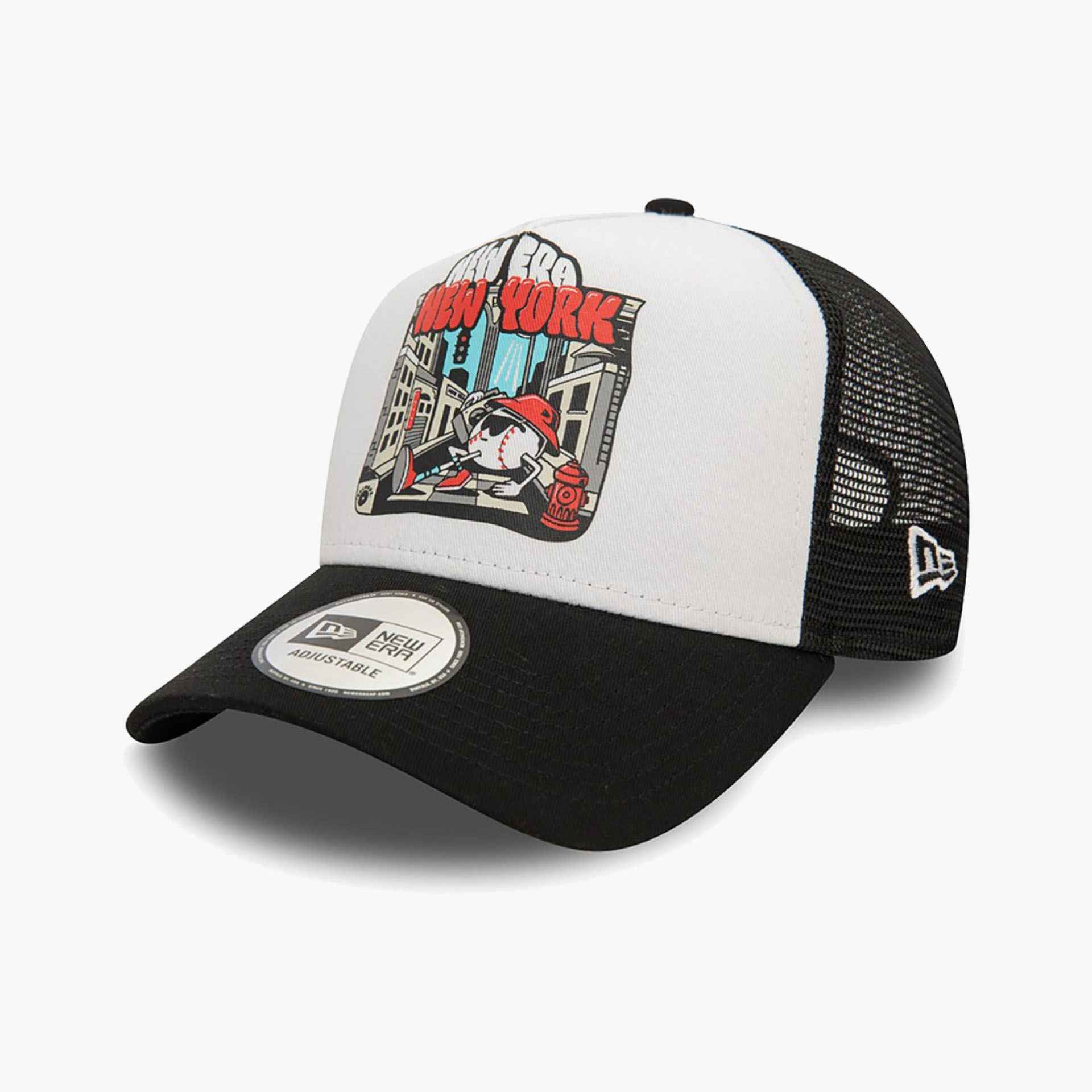 Boné New Era 9FORTY New York Graphic Trucker