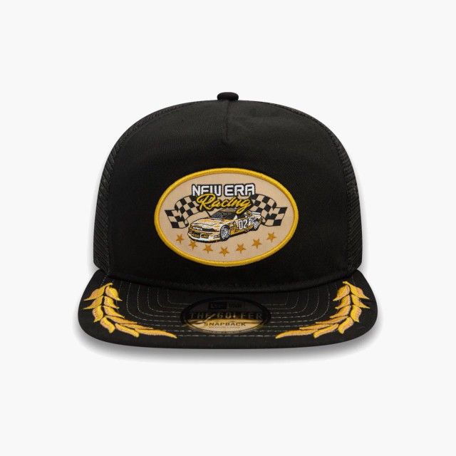 Bon New Era Motorsport Black Golfer Trucker